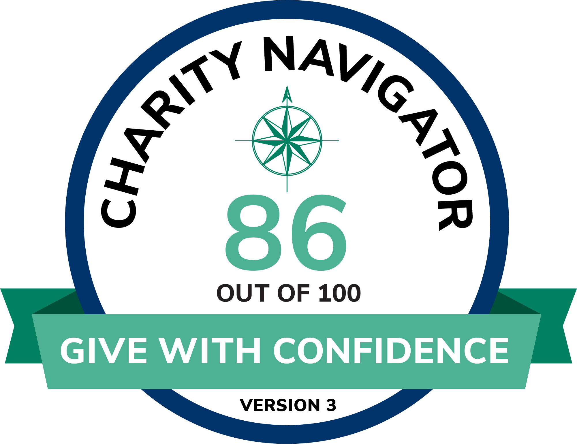 Charity Navigator ranked the Miss America Foundation at 86/100. Give with confidence!